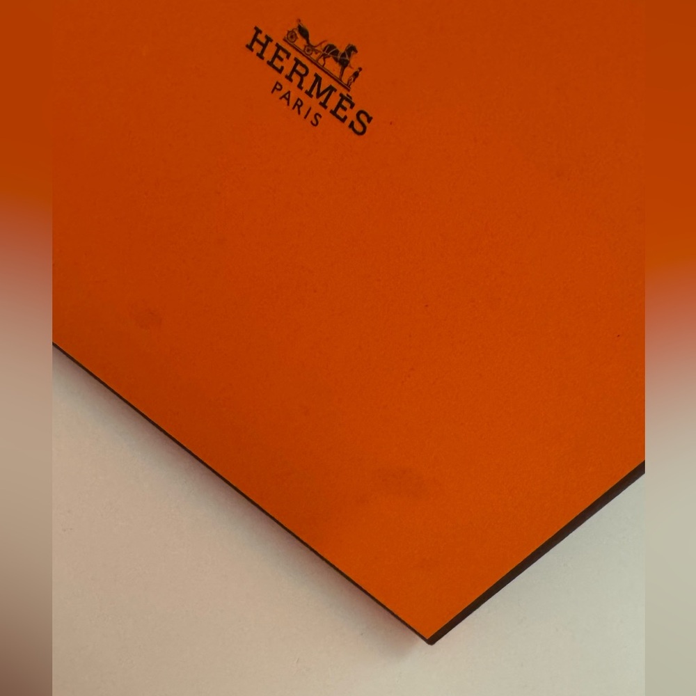 Classic Orange Hermes Small Thin Box - Picture 5 of 5